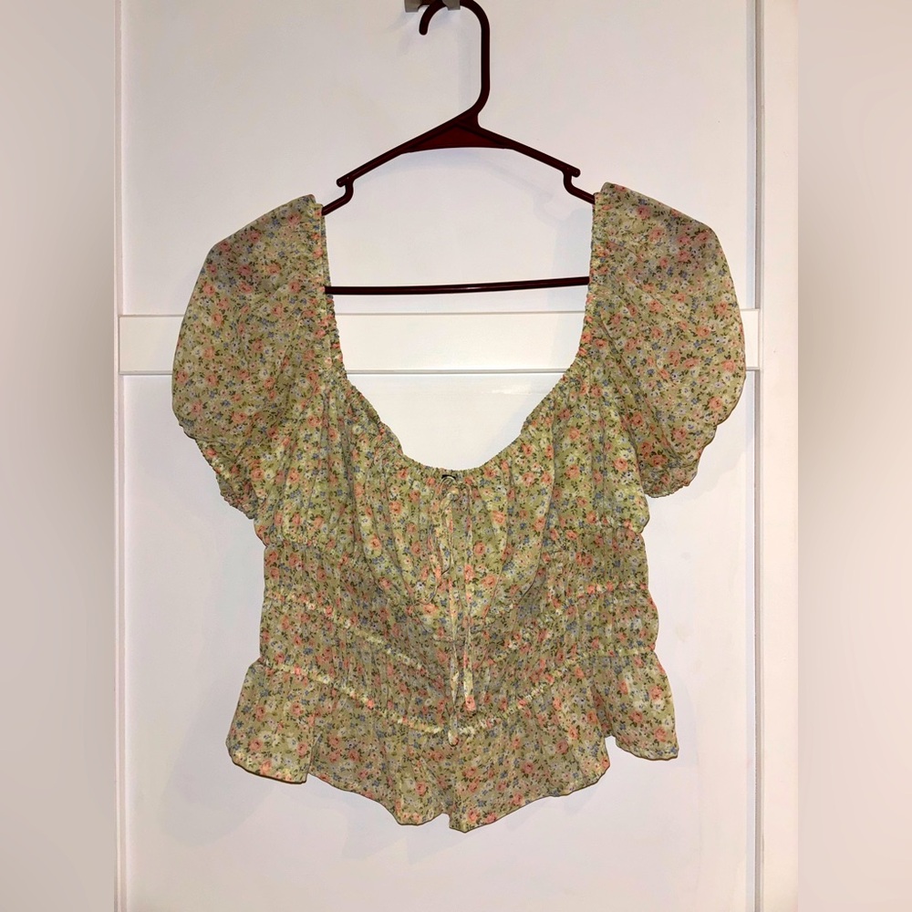 Forever 21 Floral Blouse